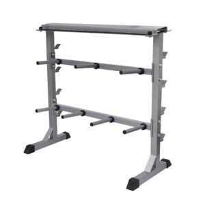 jõusaalitarvete hoidja 300 kg – Jõusaalitarvete hoidja (300 kg kandevõime, 49 x 100 x 95 cm)