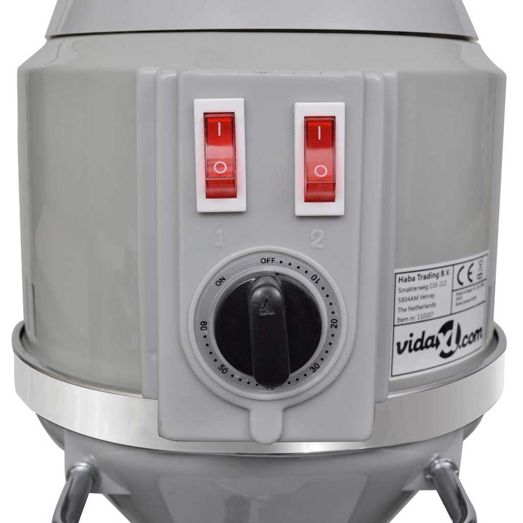 Juuste Auruti Juuksurisalongi Ratastega (650 W, 70-95 cm Kõrgus, 220-240 V) – toote pilt 3