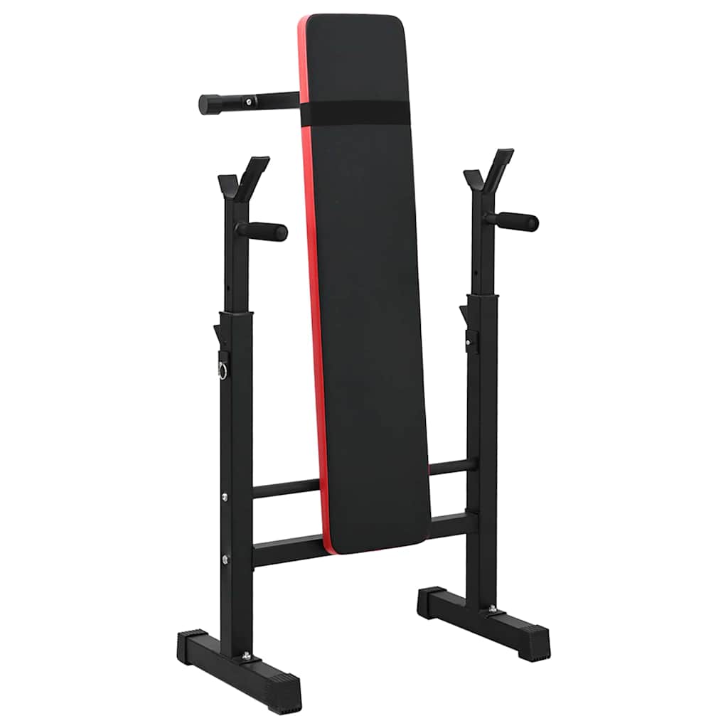 Kaalupink Dipijaamaga Must 126,5 x 67 x 111 cm Pulbervärvitud Teras – toote pilt 1