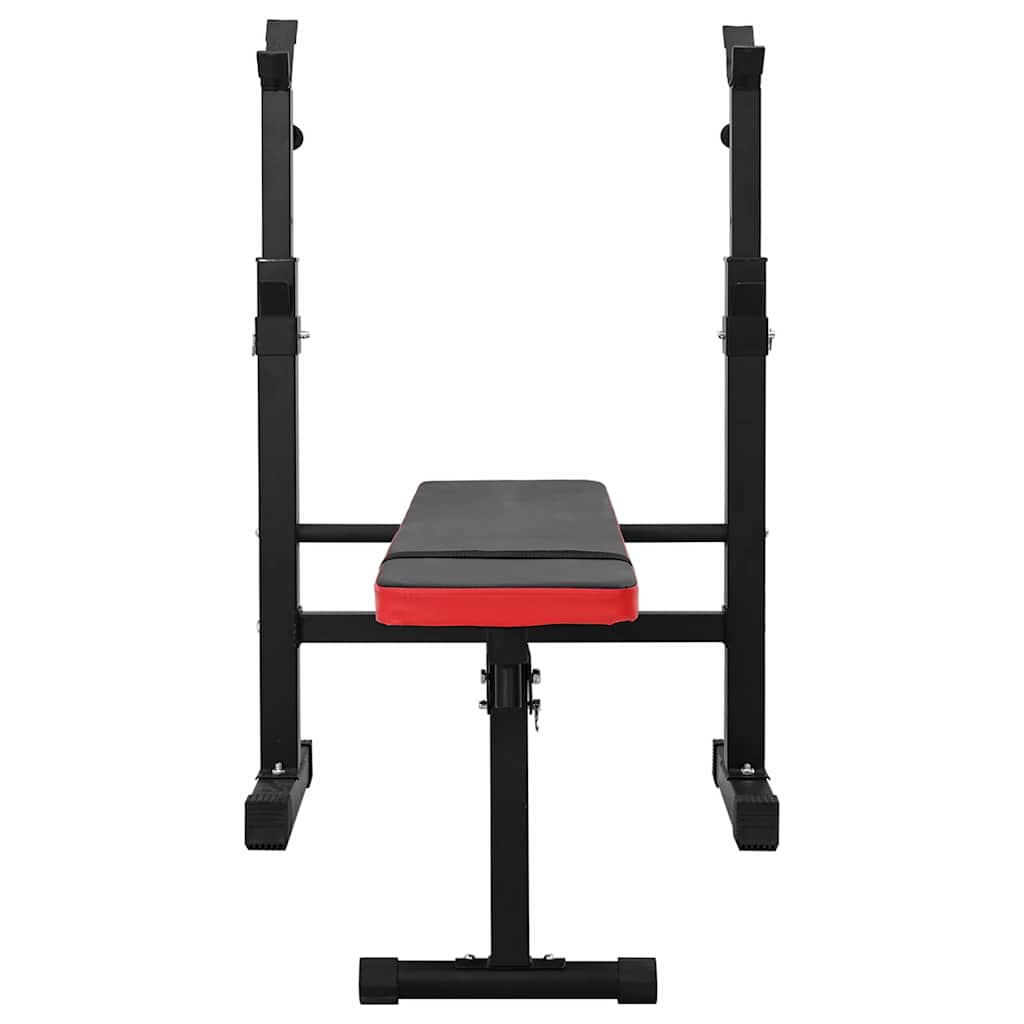 Kaalupink Koos Dipijaamaga Must 126,5 x 67 x 111 cm Pulbervärvitud Teras – toote pilt 2