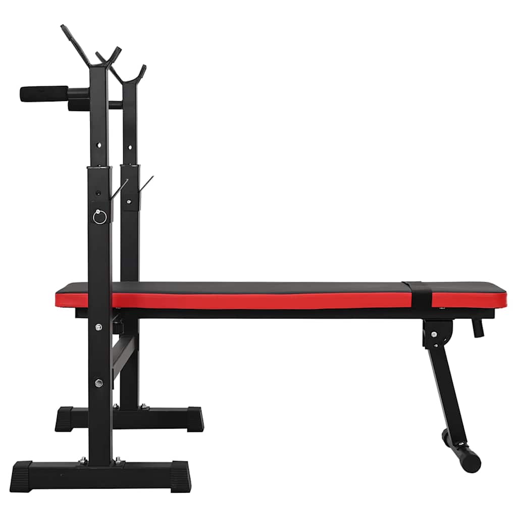 Kaalupink Koos Dipijaamaga Must 126,5 x 67 x 111 cm Pulbervärvitud Teras – toote pilt 3