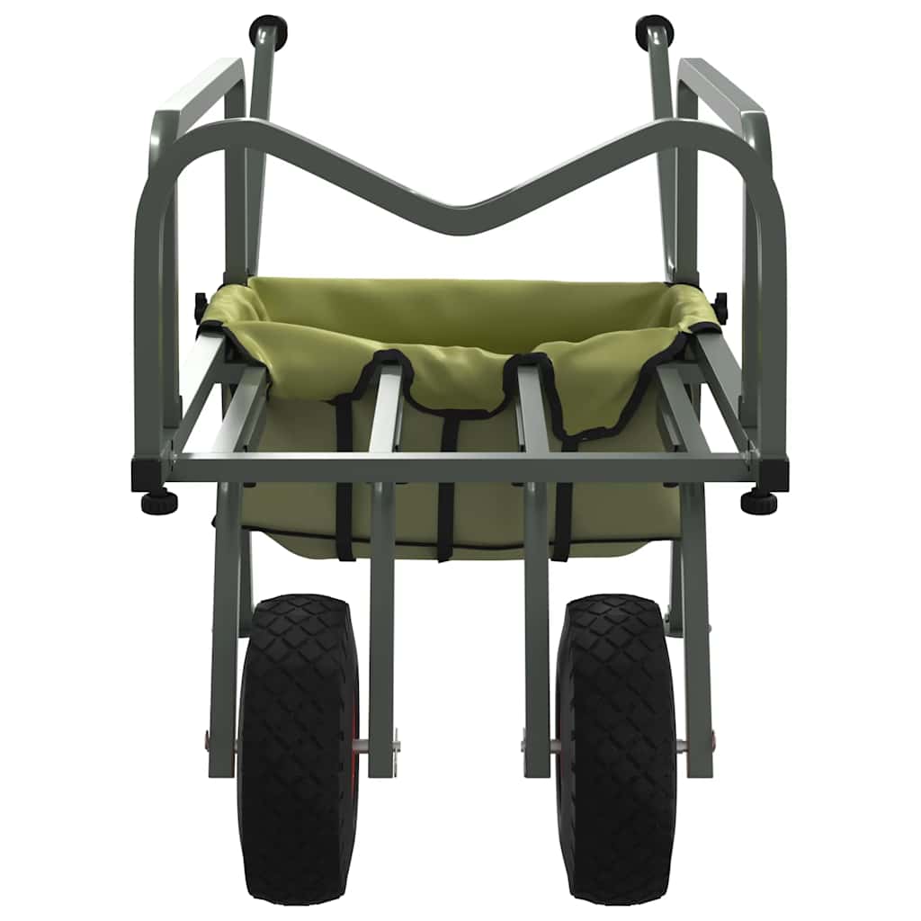 Kalastuskäru 2 rattaga (pulbervärvitud teras, 135–145 cm, 150 kg kandevõime) – toote pilt 3