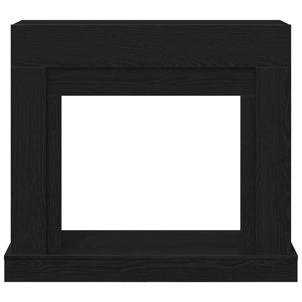 kaminaümbris, must tamm, 100 x 30 x 87,5 cm, töödeldud puit – toote pilt 4