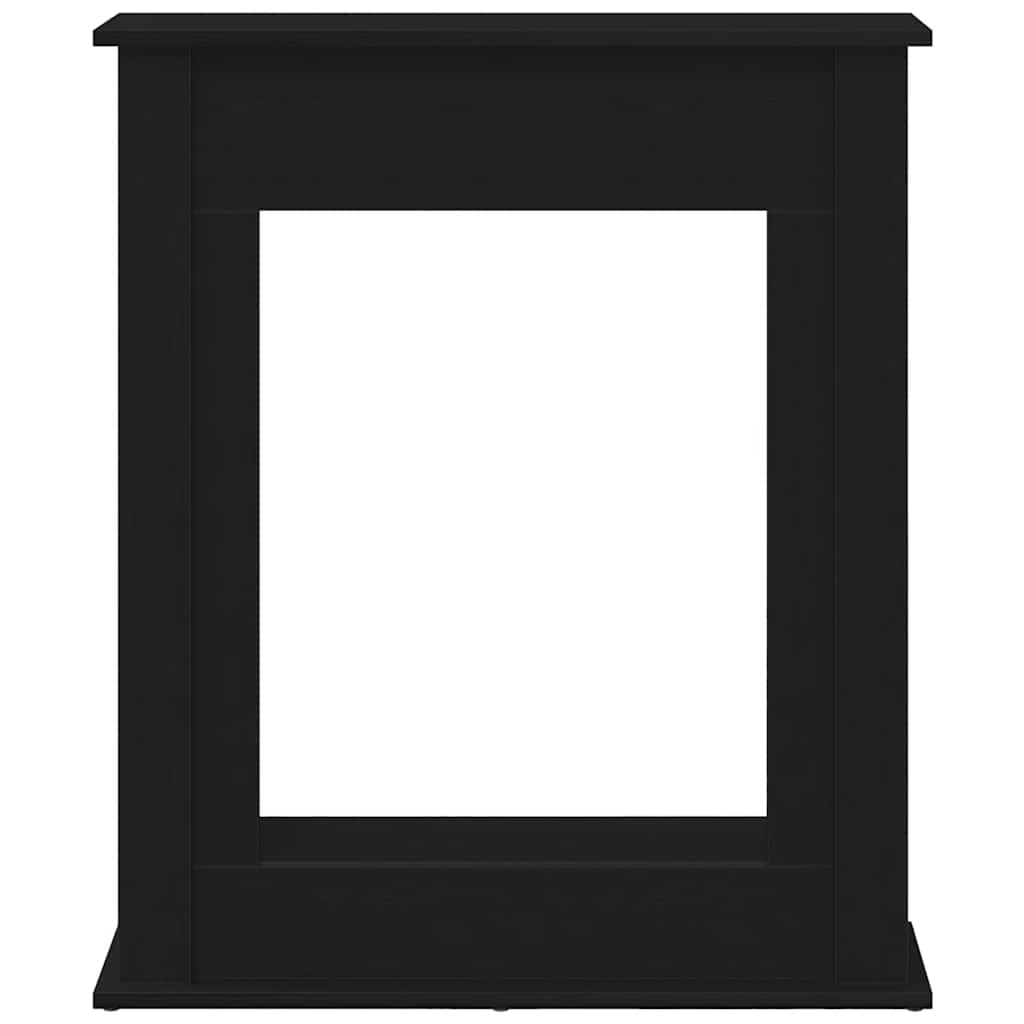 kaminaümbris, must tamm, 75 x 20 x 87,5 cm, töödeldud puit – toote pilt 4