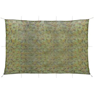 kamuflaažvõrk hoiukotiga 4x6 m – Kamuflaažvõrk hoiukotiga (4 x 6 m, roheline, polüester)