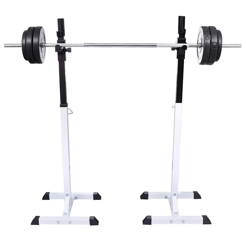 Kangi- Ja Kükiraam Koos Kangide Ja Hantlitega (60,5 Kg, 107-165 Cm, Teras) – toote pilt 1