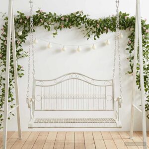 Kiikpink Teras 115 x 61 x 63 cm Antikvalge
