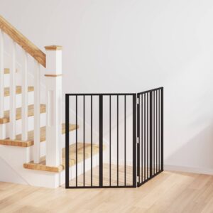 Koera Aed 2 tk Must 60 x 80 cm Tsingitud teras