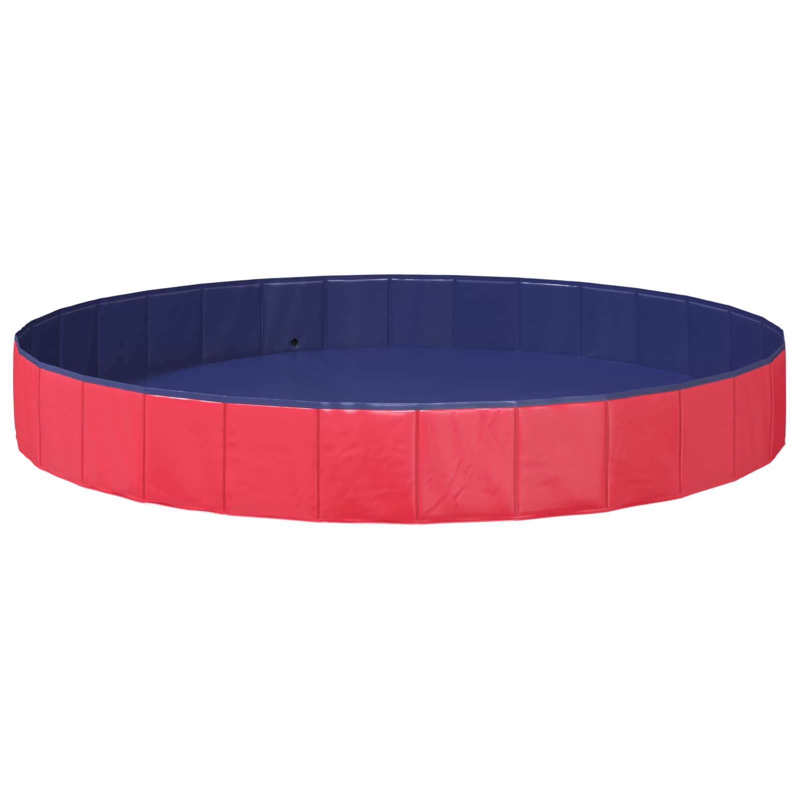 Koera bassein Ø300 x 38 cm Paks PVC Punane – toote pilt 2