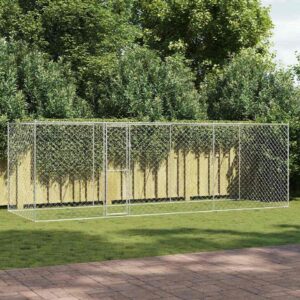Koerapuur Hõbedane 600 x 200 x 200 cm Tsinkteras