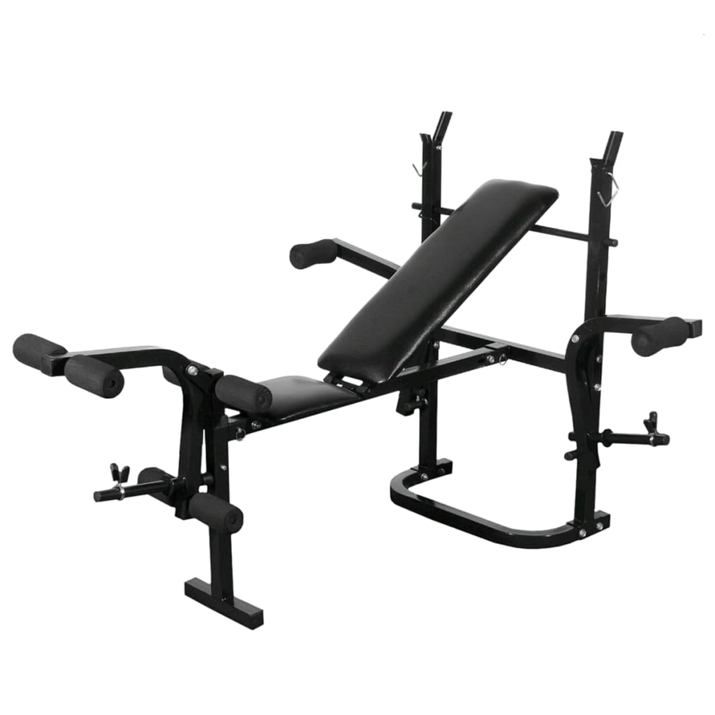 Kokkupandav jõusaalipink raskustega (30,5 kg, 147×123×103 cm) – toote pilt 1