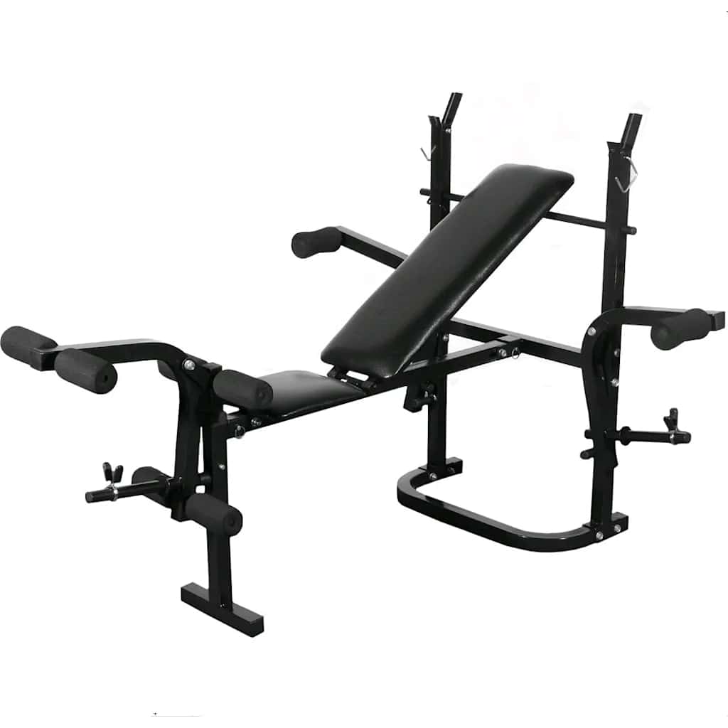 Kokkupandav Tõstepingi Komplekt (156 x 123 x 103 Cm, 30 Kg Hantlid, 60 Kg Kang) – toote pilt 4