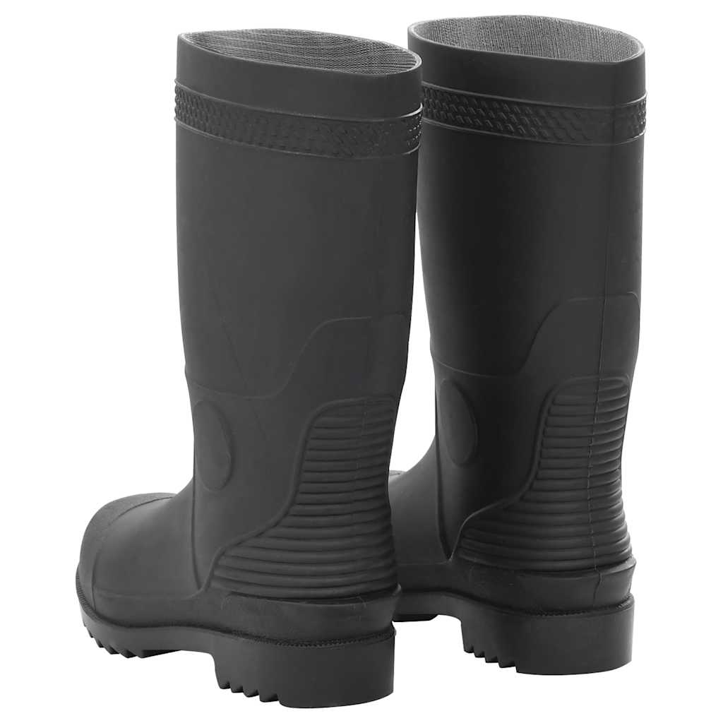 Kummikud Mustad PVC (Suurus 38, 28 cm Kõrgus) – toote pilt 4