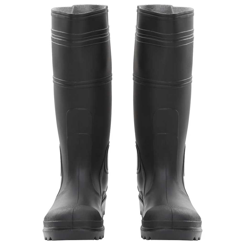 Kummikud, Mustad, Suurus 40, PVC, 38 Cm Kõrgus – toote pilt 2