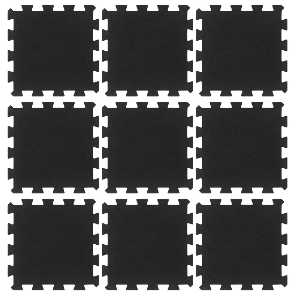 Kummist põrandamatid (9 tk, 30 x 30 cm, 16 mm) – toote pilt 2