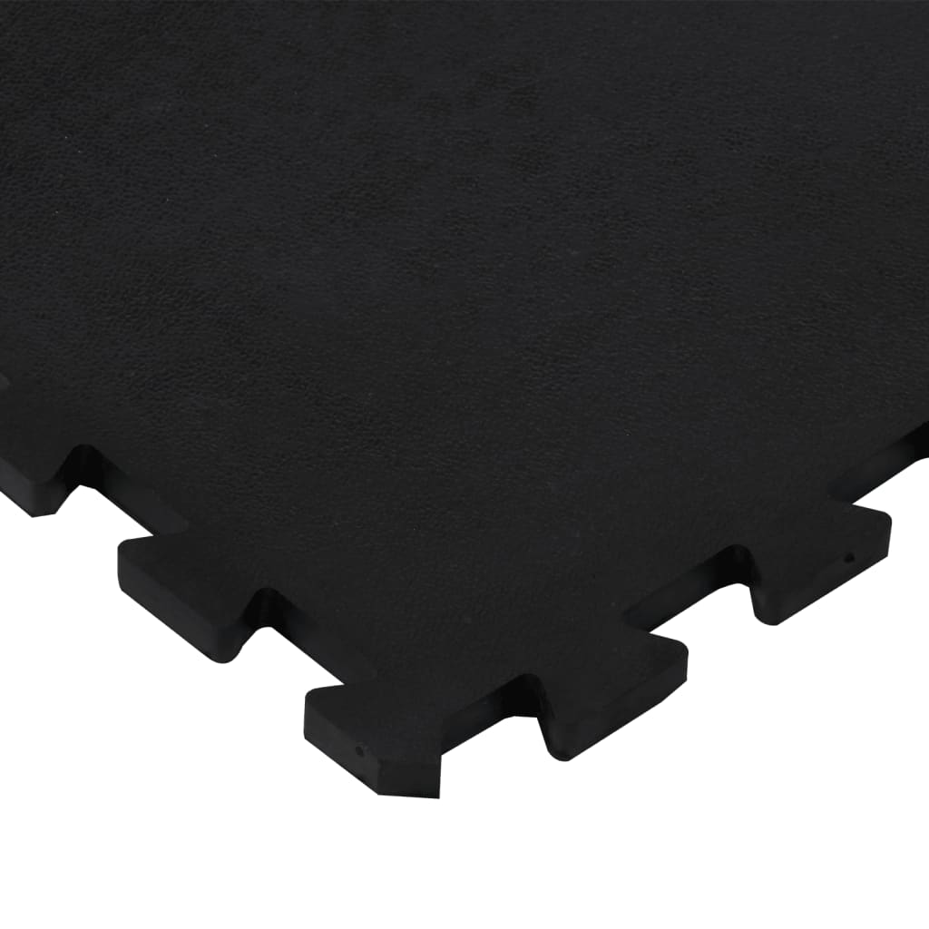 Kummist põrandamatt (must, 100x100 cm, 12 mm paksus) – toote pilt 3