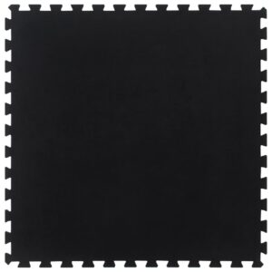kummist põrandamatt 100x100 cm – Kummist põrandamatt (must, 100x100 cm, 12 mm paksus)