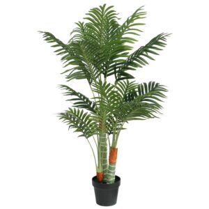 kunstpalm 3 tüvega roheline – Kunstpalm 3 Tüvega (120 cm, Roheline, PP Materjal)