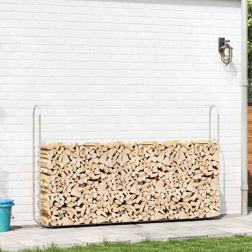 küttepuude rest, 250x25x150 cm, tsingitud teras – toote pilt 2
