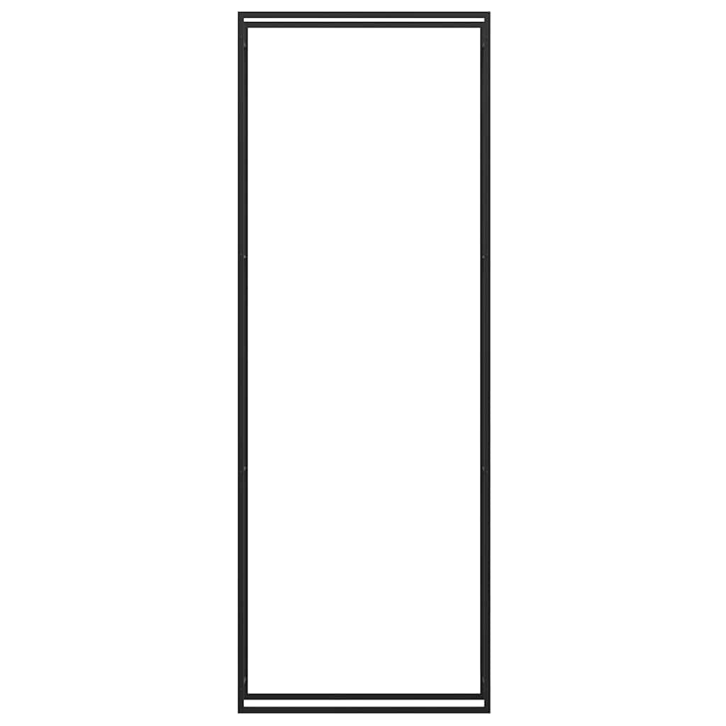 küttepuude rest, mattmust, 110x28x312 cm, teras – toote pilt 4