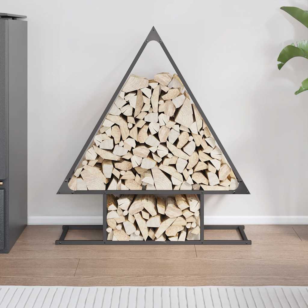 Küttepuurest must 80x25x90 cm külmvaltsitud teras – toote pilt 2