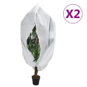 lukuga taime fliiskatted 2 tk, 70 g/m², 1,55x1,55 m