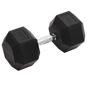malmhantel 30 kg kroomitud teras – Malmhantel (30 Kg, Kroomitud Teras, Kummikate)