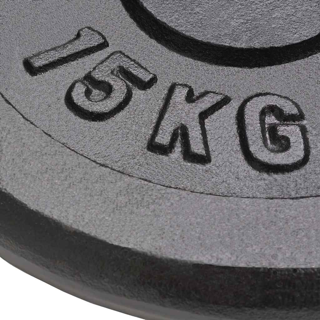 Malmist Kangi Kettad (2×15 kg, 30,5 cm, Must) – toote pilt 2