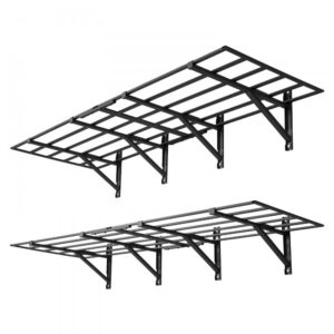 metallist seinariiul garaaž – Metallist seinariiul (61 x 182,8 cm, 725 kg kandevõime, must)