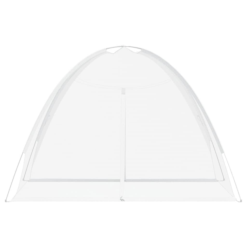 Mongoolia Sääsevõrk Ustega (200 x 150 x 140 cm, Valge, 220 Auku/cm²) – toote pilt 3