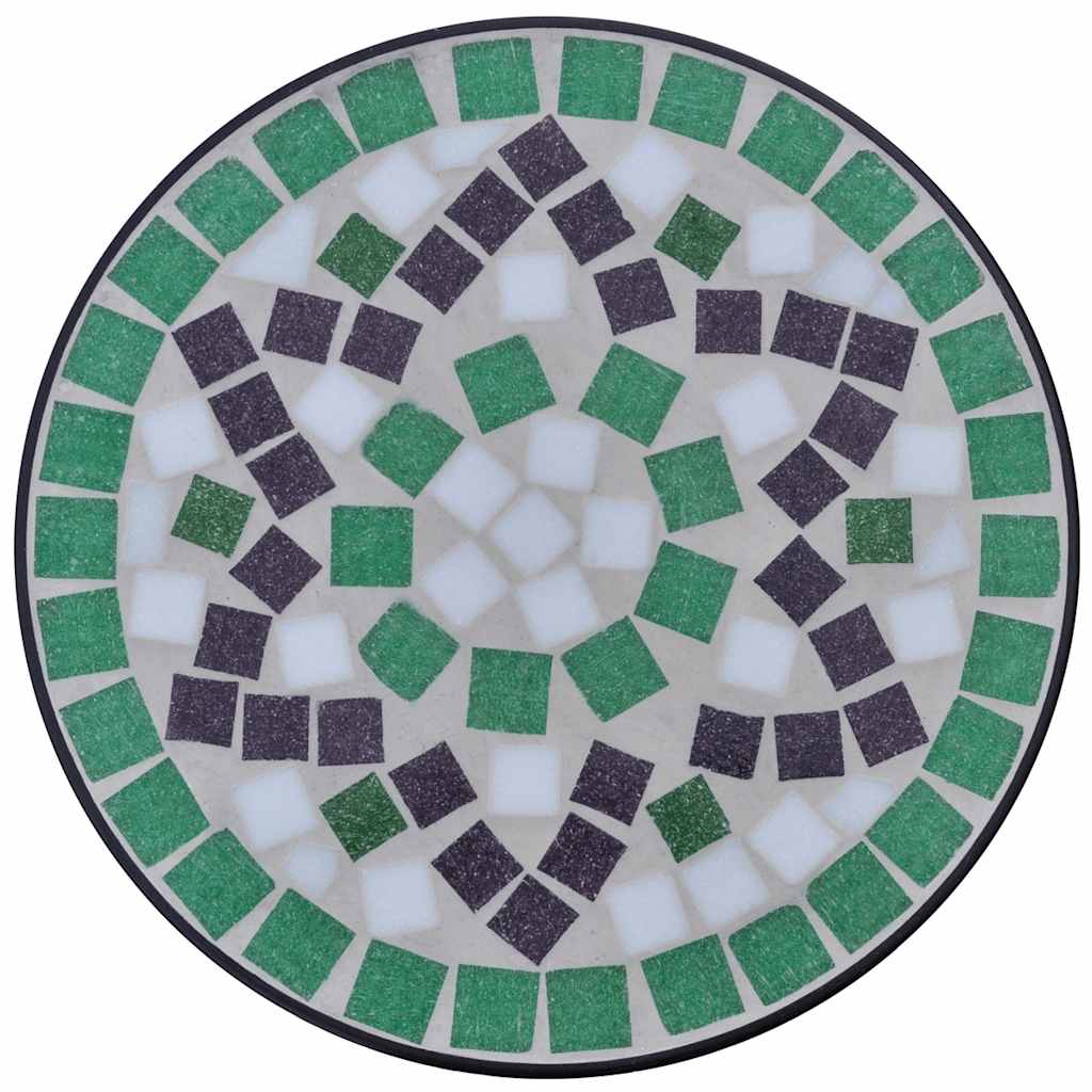 Mosaiik, külglaud, taimelaud, roheline, valge – toote pilt 2