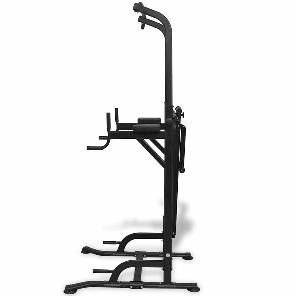 Multifunktsionaalne jõusaalipink (182–235 cm, 150 kg kandevõime, must) – toote pilt 3