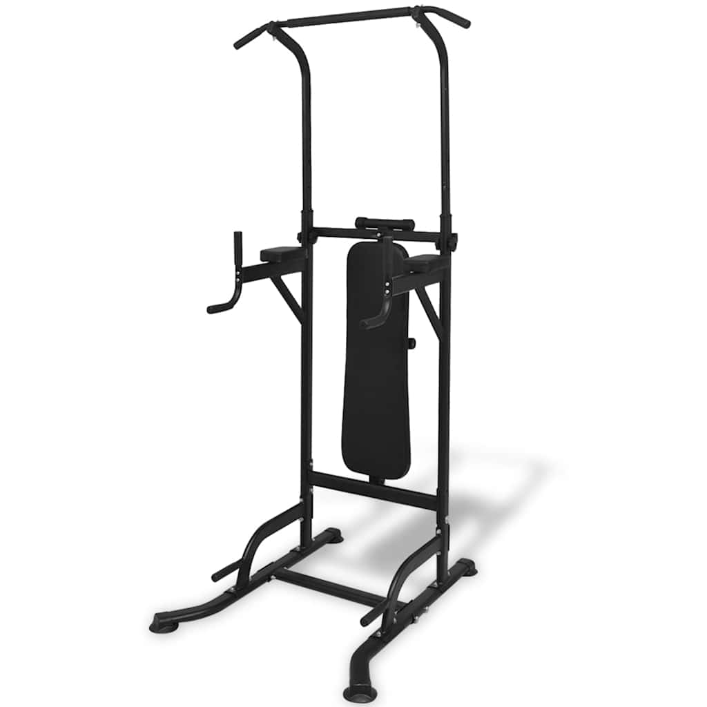 Multifunktsionaalne jõusaalipink (182–235 cm, 150 kg kandevõime, must) – toote pilt 4