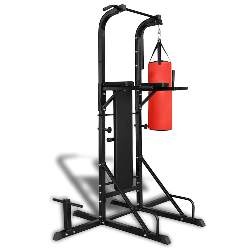 Multifunktsionaalne jõusaalipink poksikotiga (182 x 125 x 218 cm, 100 kg kandevõime) – toote pilt 3