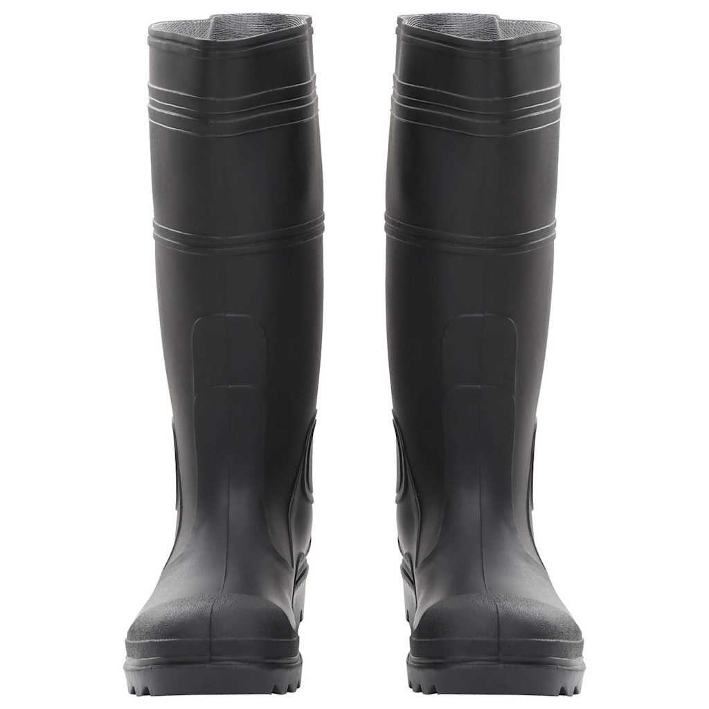 Mustad Kummikud, Suurus 39, PVC, 38 cm Kõrgus – toote pilt 2