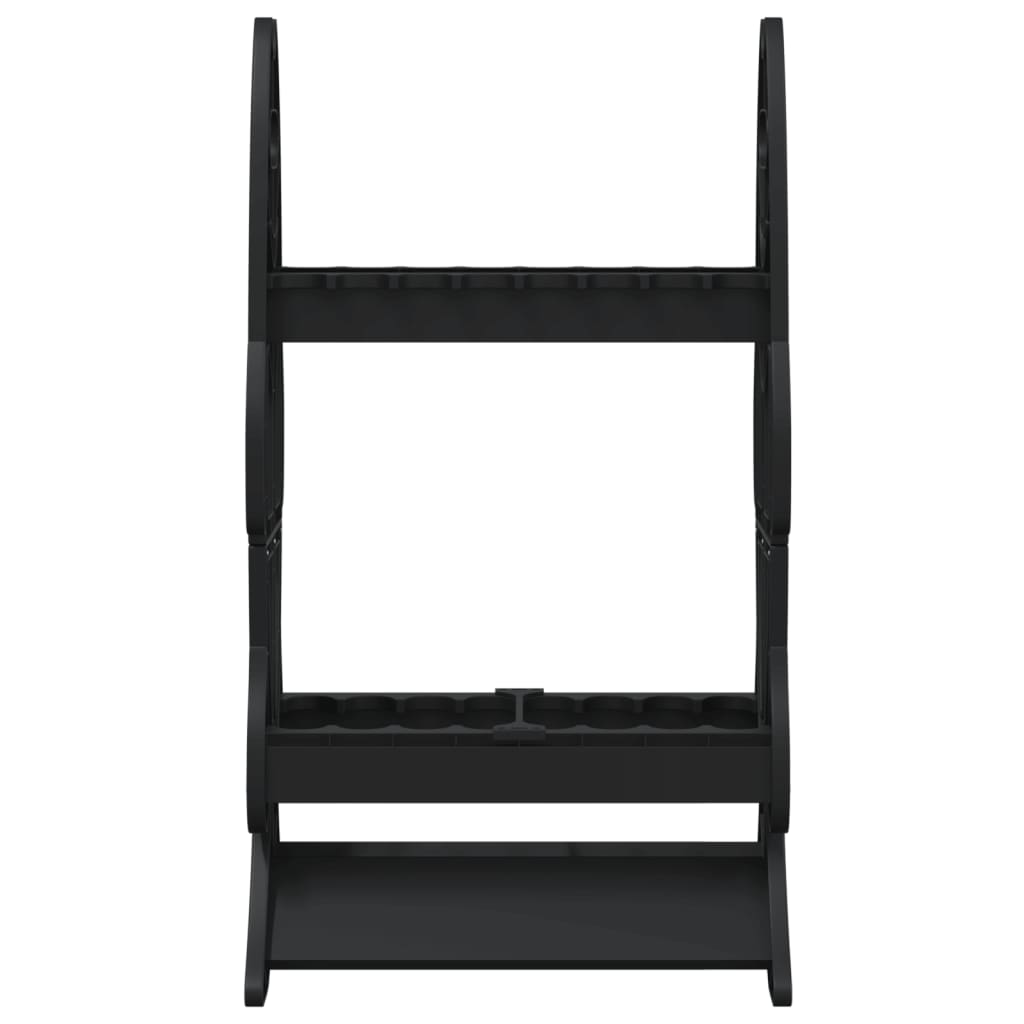 Õngehoidja 16 ridvale (must, 44 x 27 x 80 cm) – toote pilt 4