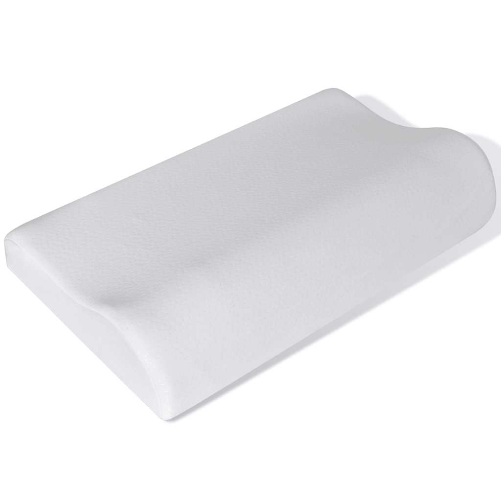 Ortopeediline Mäluvaht Kaelapadi (50x30x7-10 cm, 2 Tk, Valge) – toote pilt 2