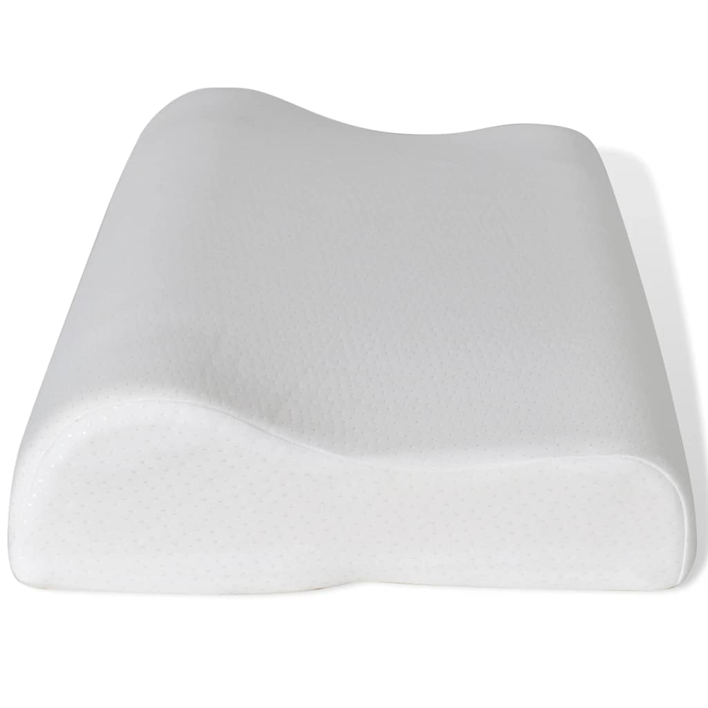 Ortopeediline Mäluvaht Kaelapadi (50x30x7-10 cm, 2 Tk, Valge) – toote pilt 3