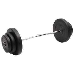 painutatud raskuskang ketastega 60 kg – Painutatud Raskuskang Ketastega (60 kg, Kroomitud Teras, 120 cm Kang)