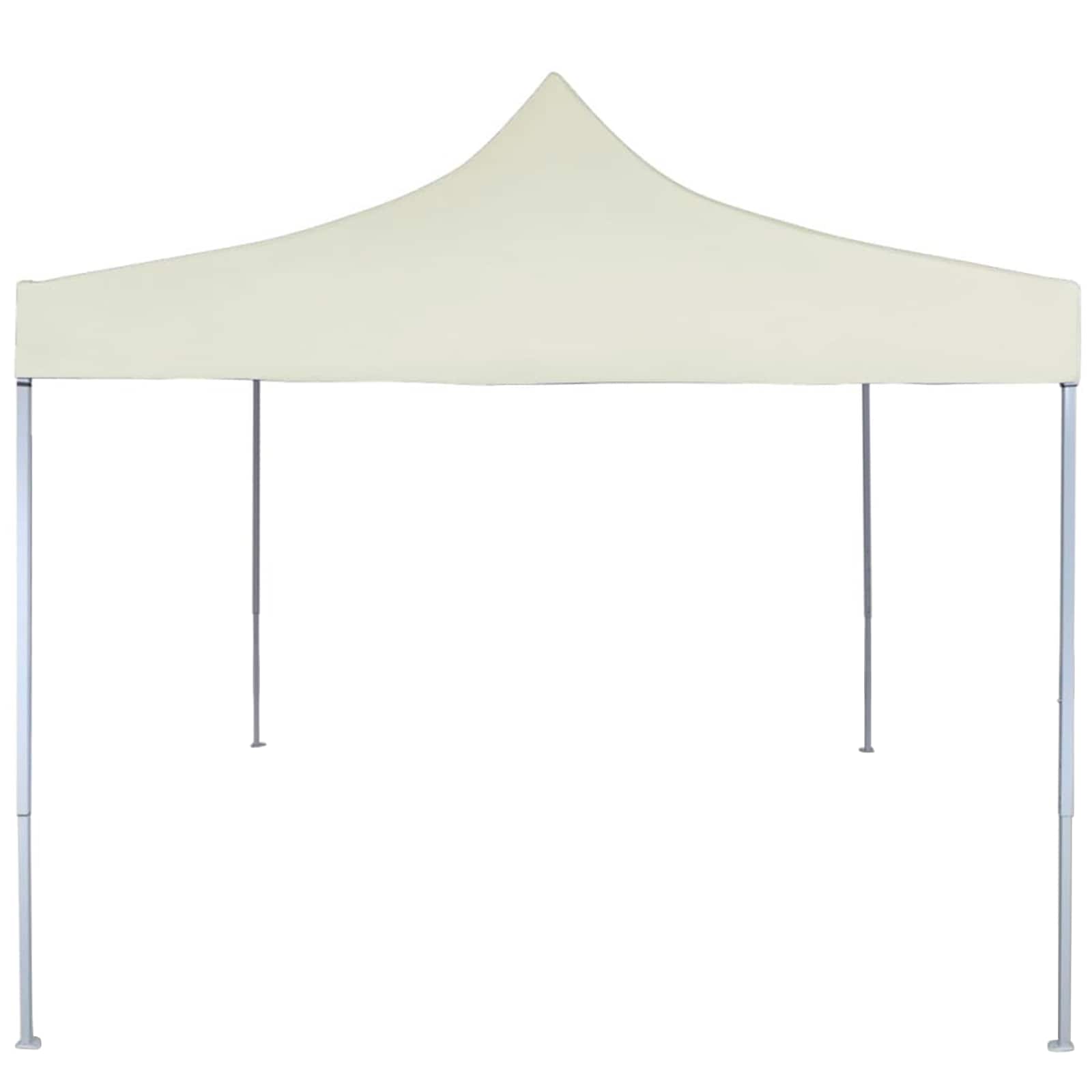 Pidutelgid 291 x 291 x 315 cm Kreemjas Oxfordi kangas – toote pilt 2