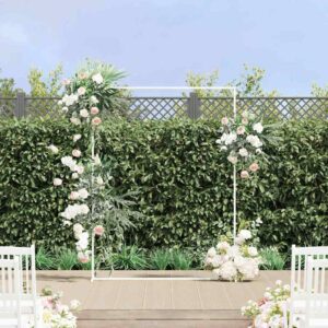 Pulma kaar Valge 150 x 49,5 x 200 cm Teras