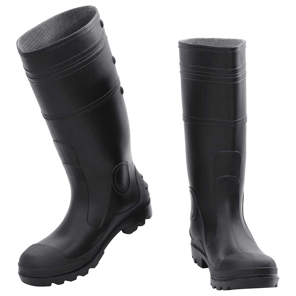 PVC Kummikud Must, Suurus 42, 38,5 cm Kõrgus – toote pilt 1