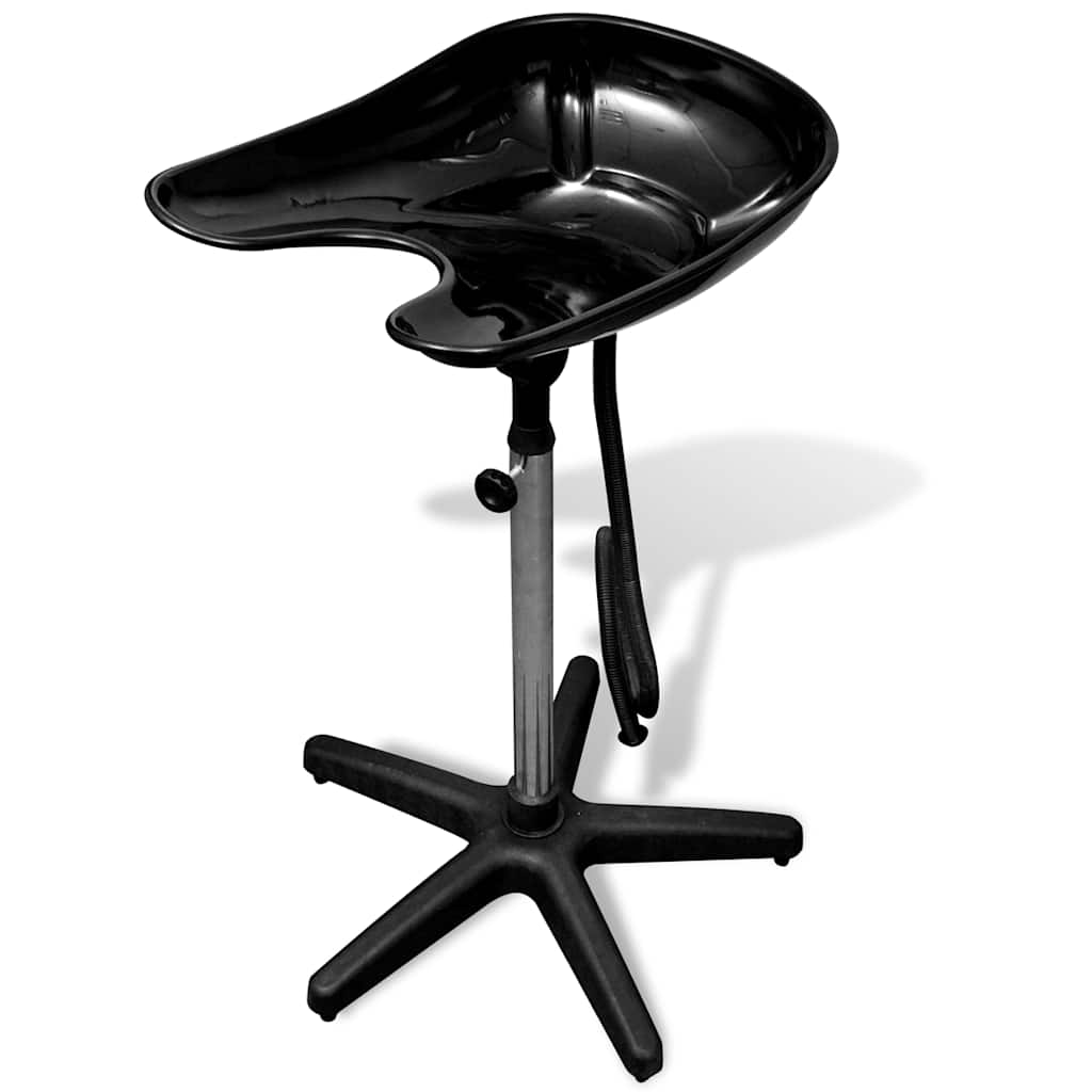 Reguleeritav Juuksurisalongi Valamu (92-102 Cm, Must, Roostevaba Teras) – toote pilt 1