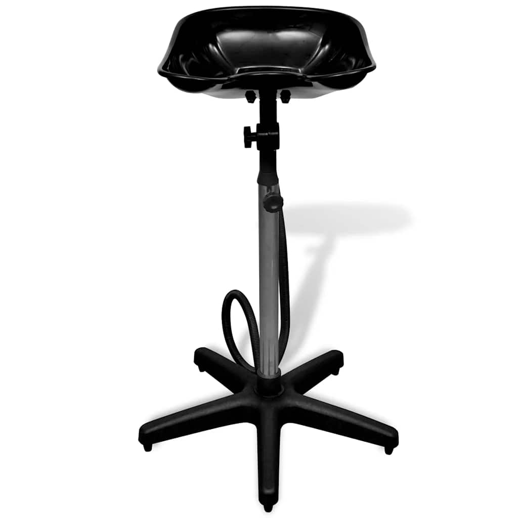 Reguleeritav Juuksurisalongi Valamu (92-102 Cm, Must, Roostevaba Teras) – toote pilt 2