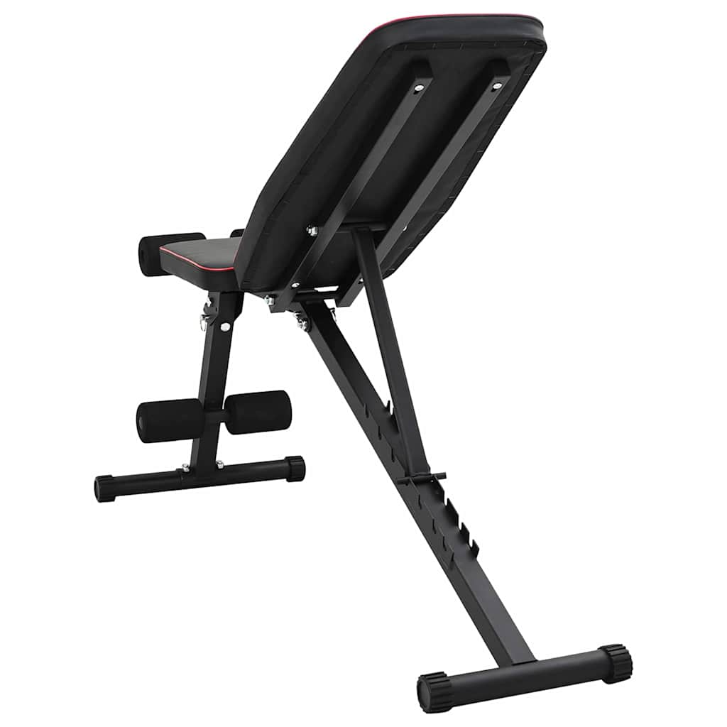 Reguleeritav Raskuspink Must 131 x 41 x 110 Cm Pulbervärvitud Teras – toote pilt 3