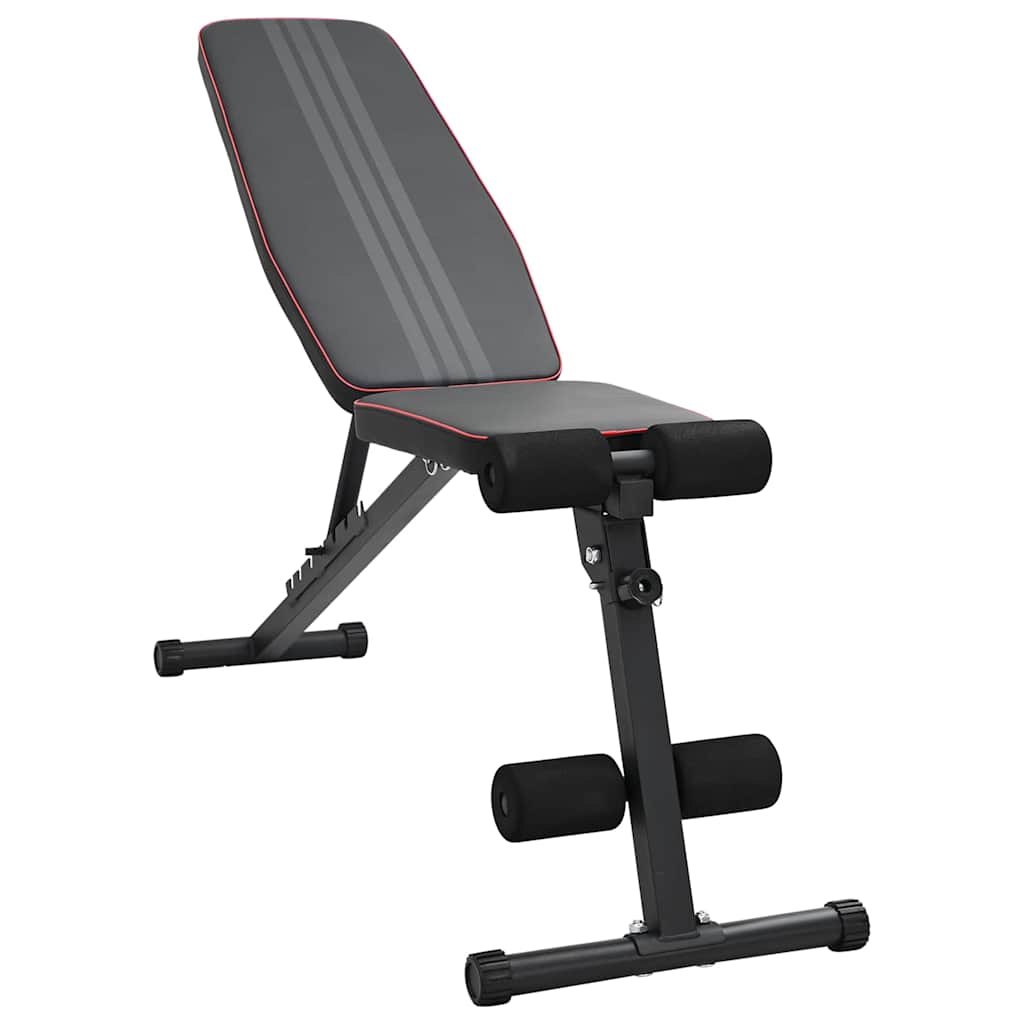 reguleeritav raskuspink kodus treenimiseks – Reguleeritav Raskuspink Must 131 x 41 x 110 Cm Pulbervärvitud Teras