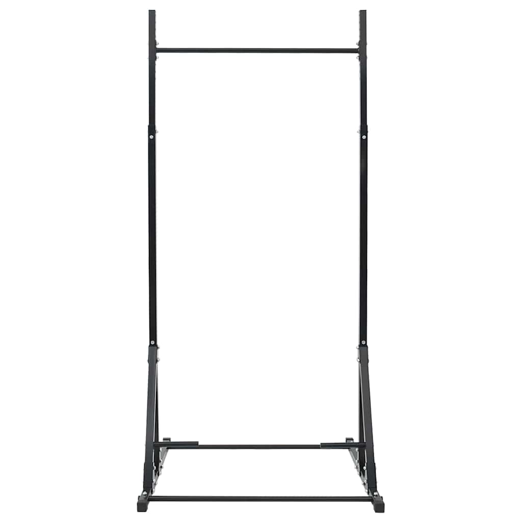 Reguleeritav tõmbepulkade jaam (100,5 x 102 x 234,5 cm, 150 kg, must) – toote pilt 1