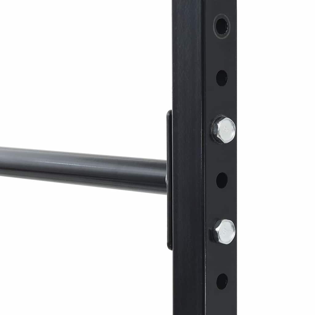 Reguleeritav tõmbepulkade jaam (100,5 x 102 x 234,5 cm, 150 kg, must) – toote pilt 3