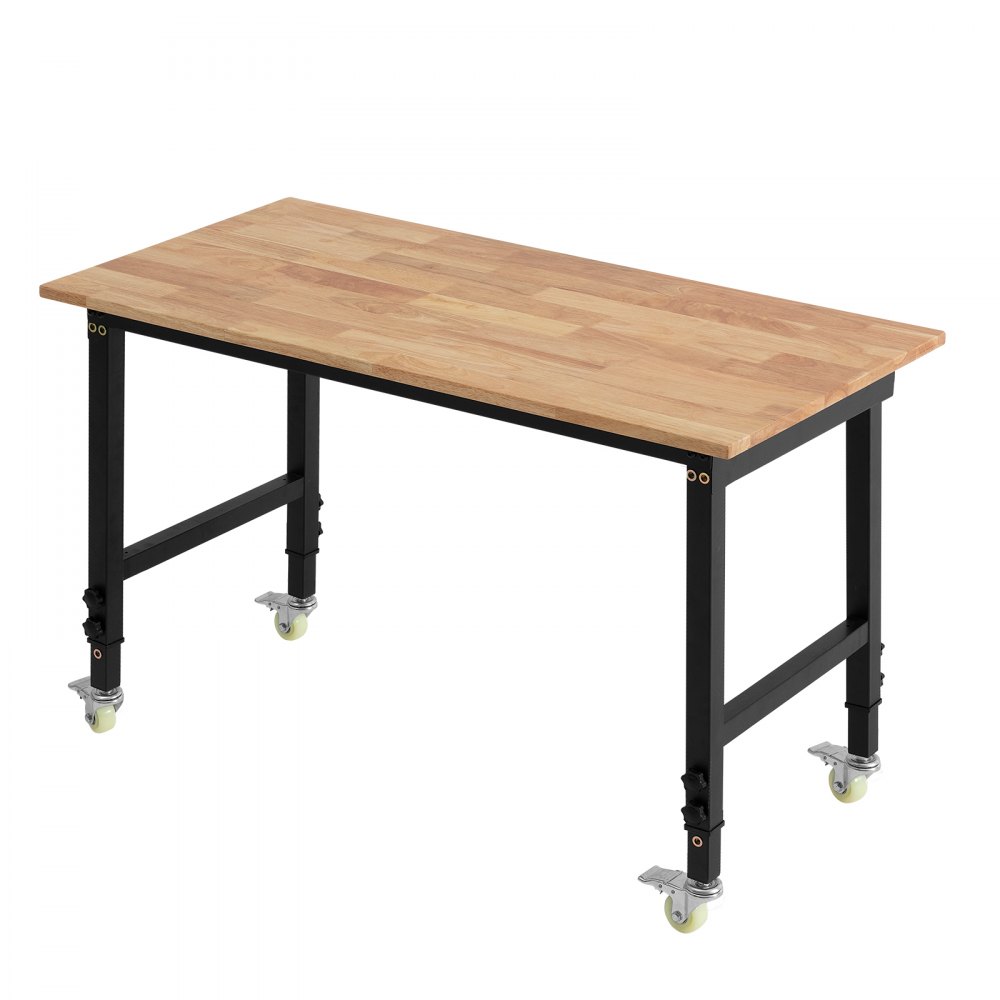 reguleeritav töölaud ratastel – Reguleeritav Töölaud Ratastel (680 kg, 122 x 60 cm, Kõrgus 72,5-107,5 cm)