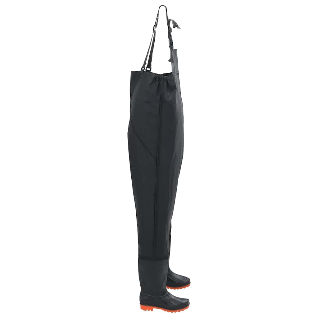 Rinnakahlajad Saabastega (Must, Suurus 38, PVC-ga Kaetud) – toote pilt 2
